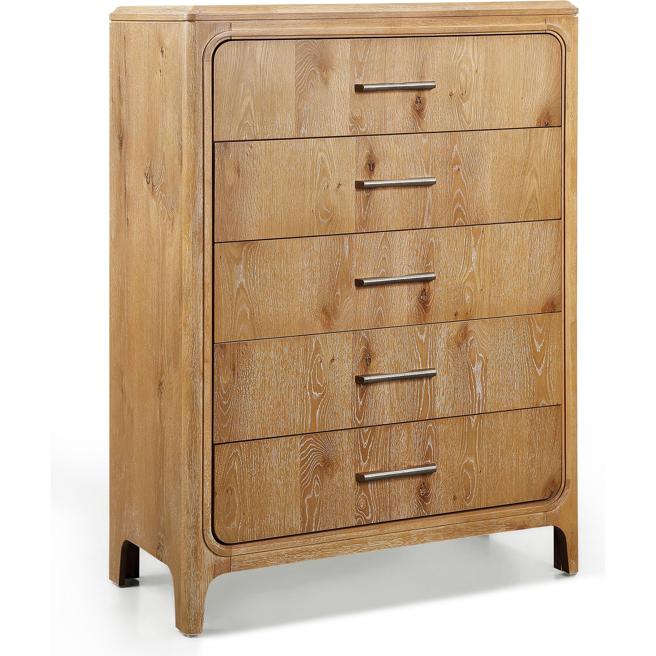 Crown Mark Westcott B1500-4 Chest - Cerused Natural IMAGE 1