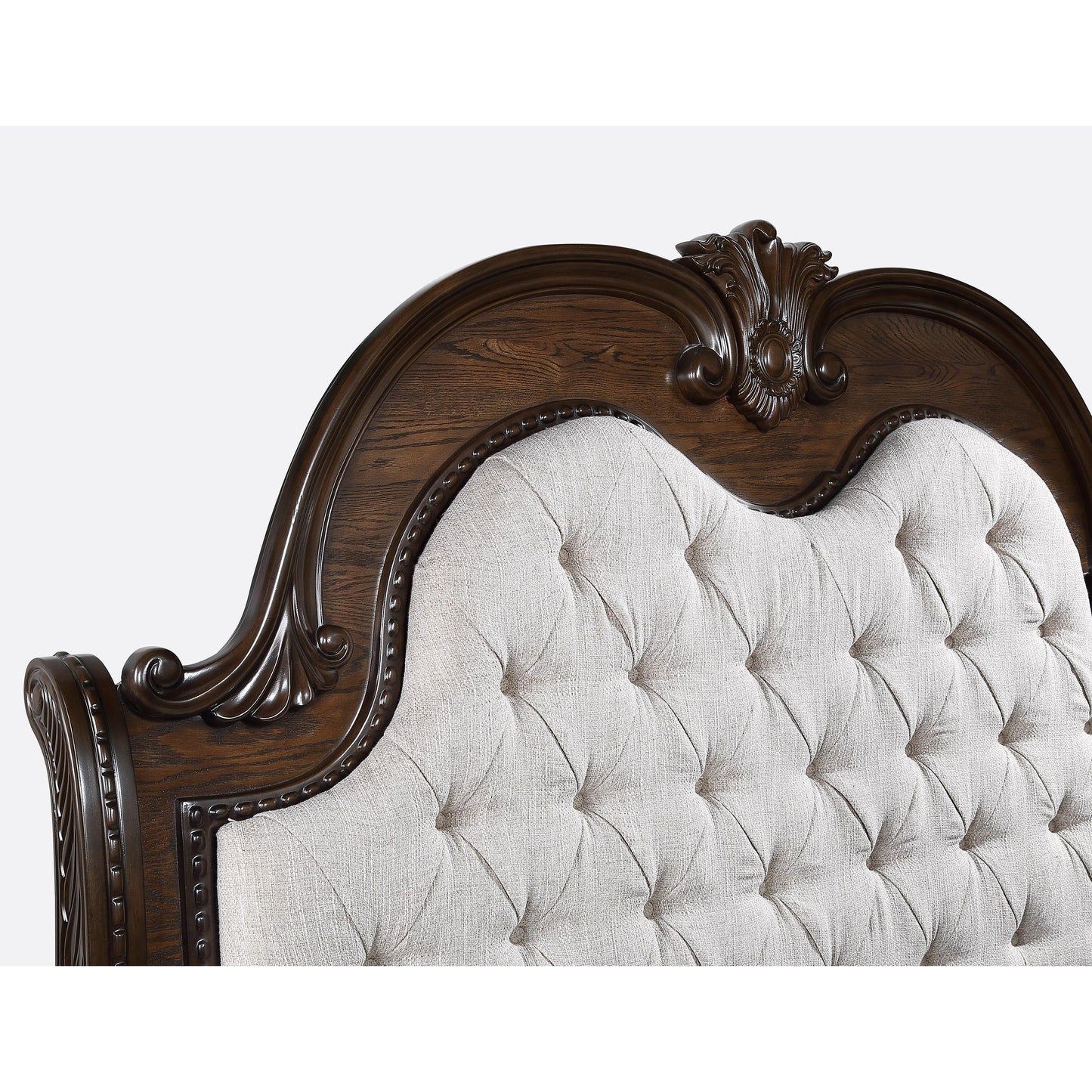 Crown Mark Stanley B1610-Q Queen Bed - Coffee Brown IMAGE 5