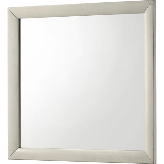 Crown Mark Emily B4255-11 Dresser Mirror - White IMAGE 1