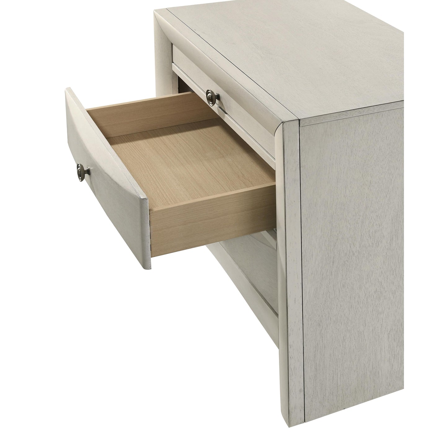 Crown Mark Emily B4255-2 Nightstand - White IMAGE 3