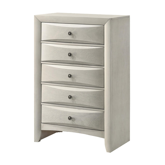 Crown Mark Emily B4255-4 Chest - White IMAGE 1