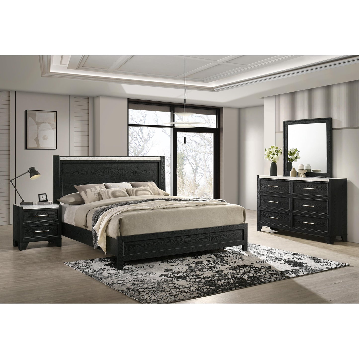 Crown Mark Lamar B4680-2 Nightstand IMAGE 3
