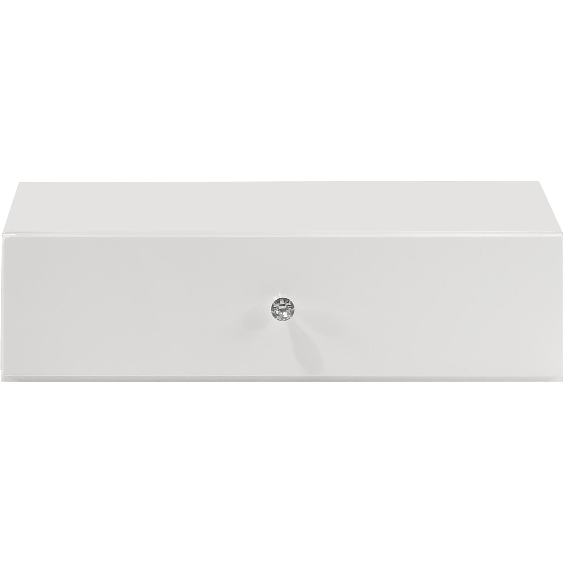 Crown Mark Luxo B4852WH-DB-SET Tall Lighted Vanity with Drawer - White IMAGE 6