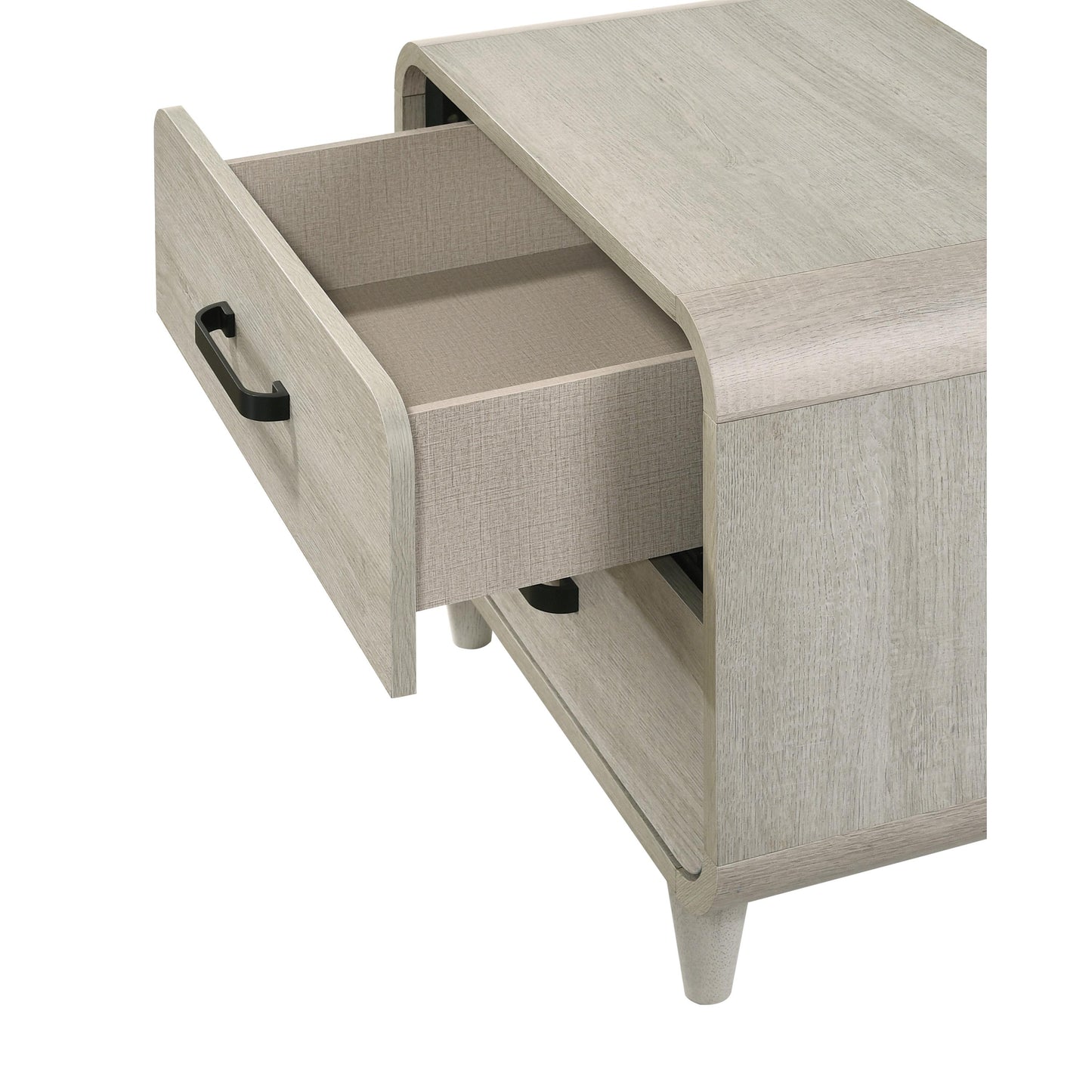Crown Mark Nyomi B4900-2 Nightstand - White IMAGE 3