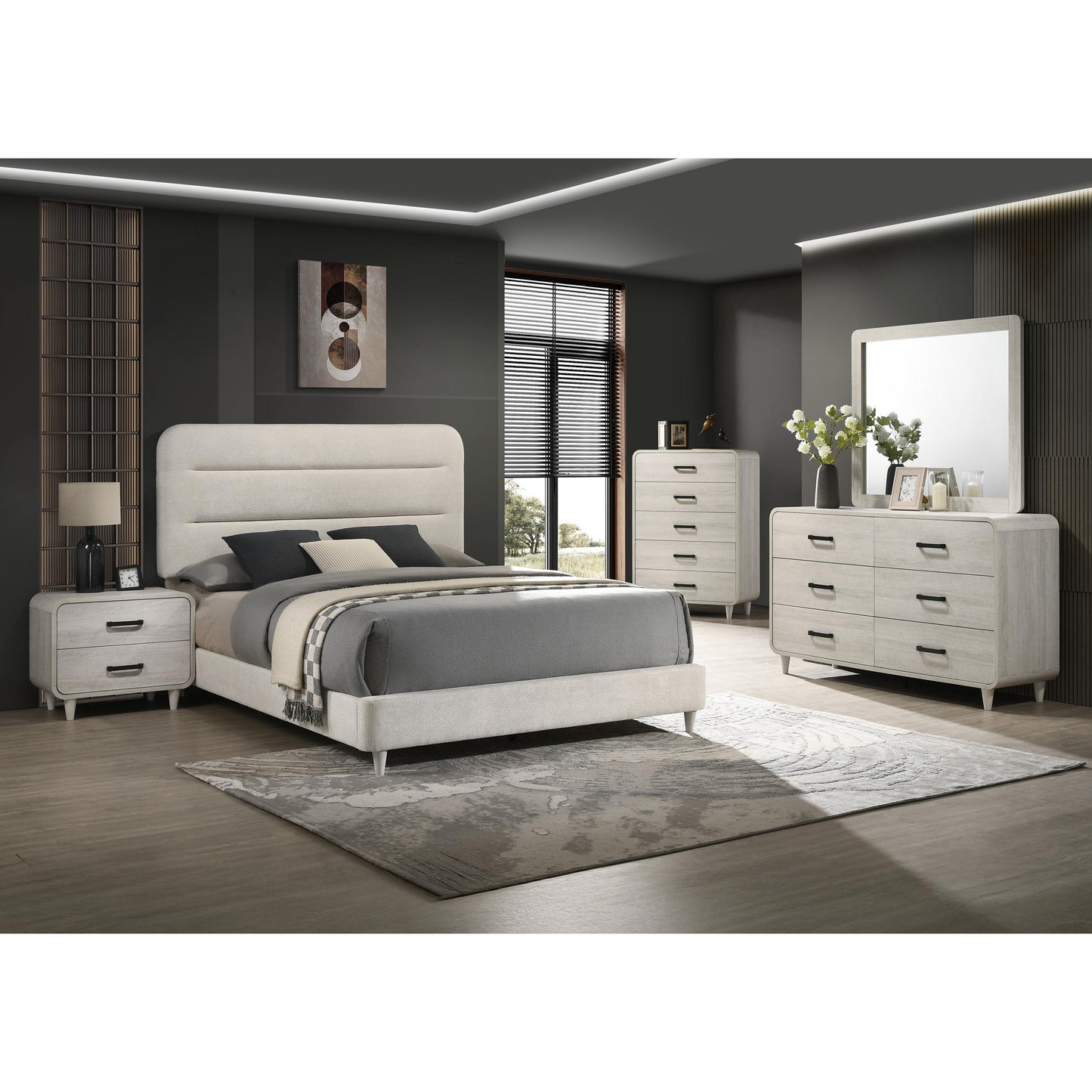 Crown Mark Nyomi B4900-4 Chest - White IMAGE 2