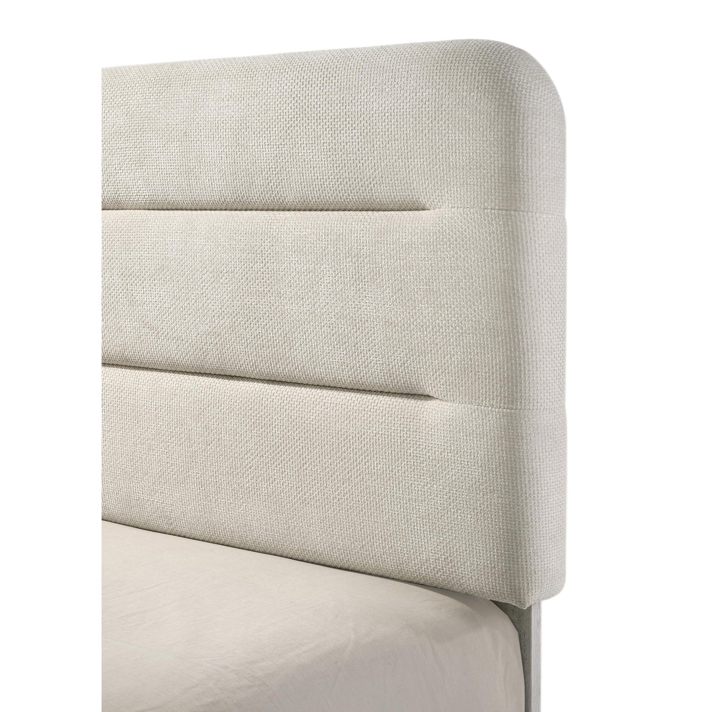 Crown Mark Nyomi B4900-K King Bed - White IMAGE 4