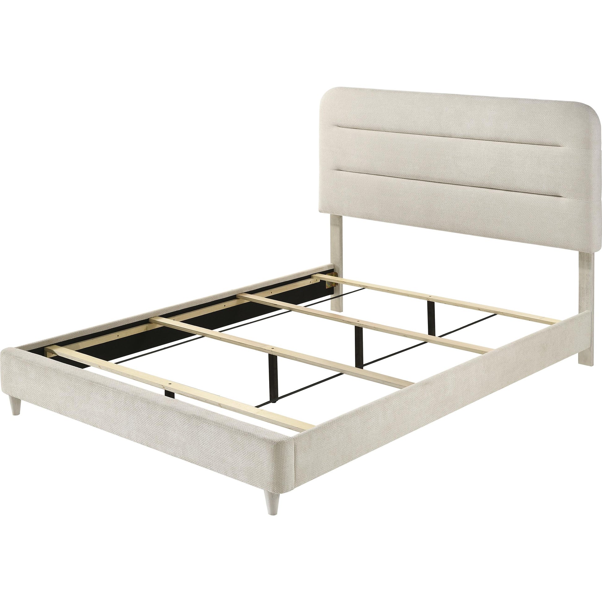 Crown Mark Nyomi B4900-Q Queen Bed - White IMAGE 2