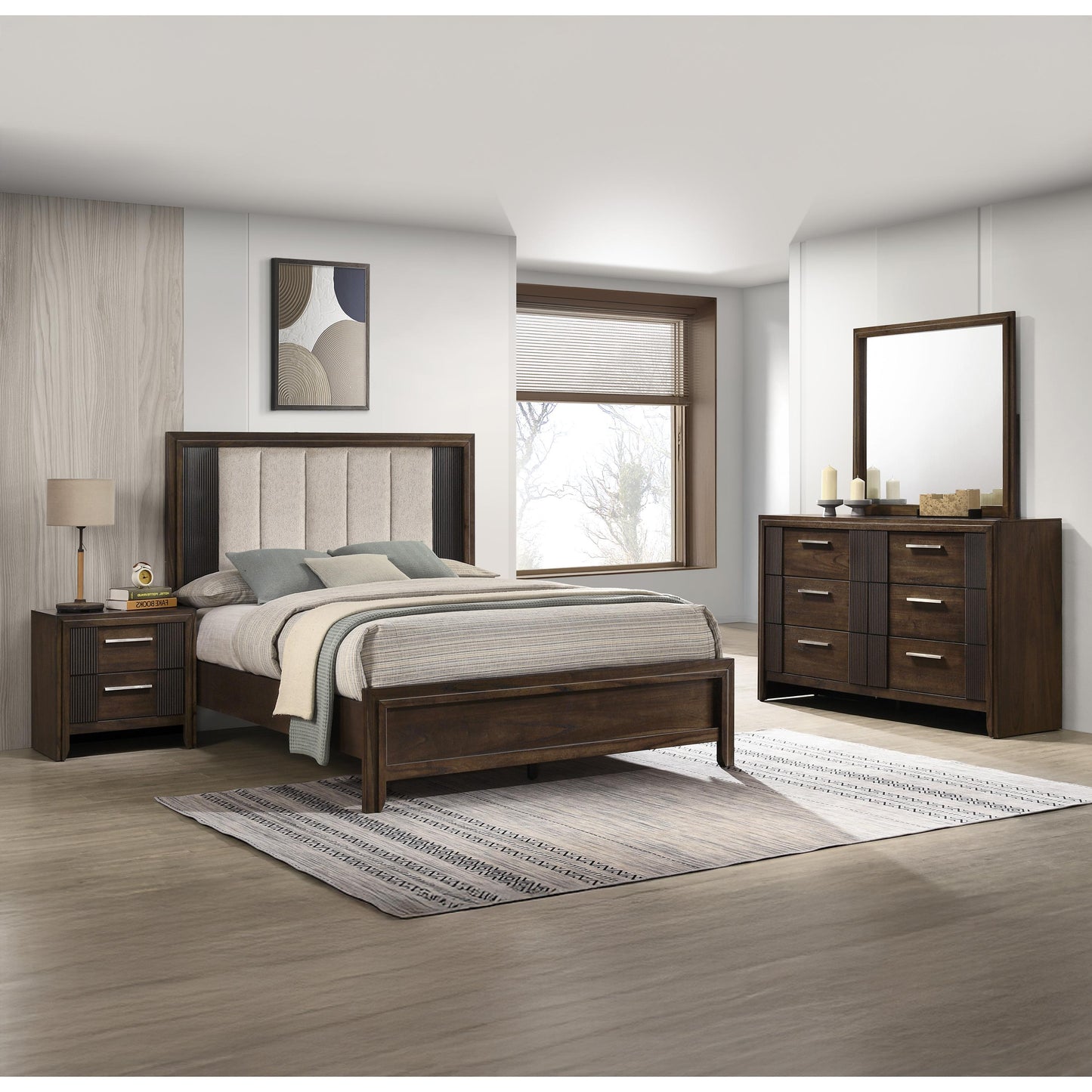 Crown Mark Carlton B5550-Q Queen Bed IMAGE 4