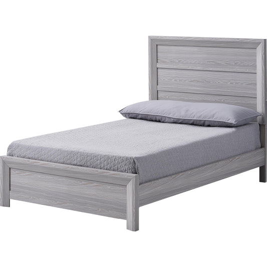 Crown Mark Adelaide B6710-T Twin Bed - Driftwood IMAGE 1