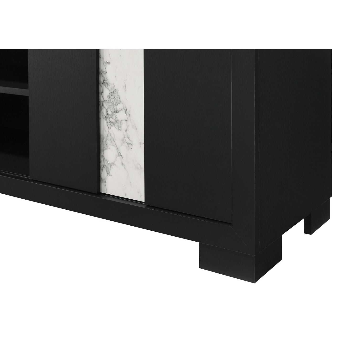 Crown Mark Rangley B6835-99 TV Stand - Black IMAGE 5