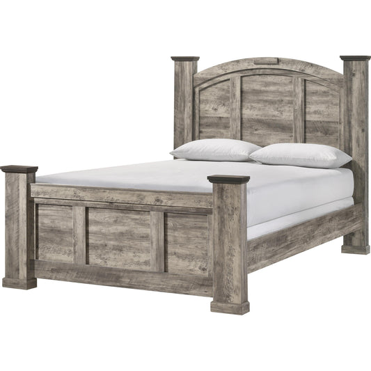 Crown Mark Ella Mae B6840-Q Queen Poster Bed IMAGE 1