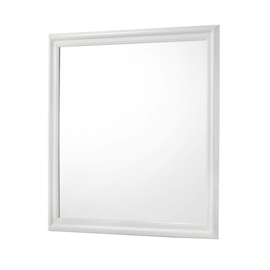 Crown Mark Amalia B6912-11 Dresser Mirror - White IMAGE 1