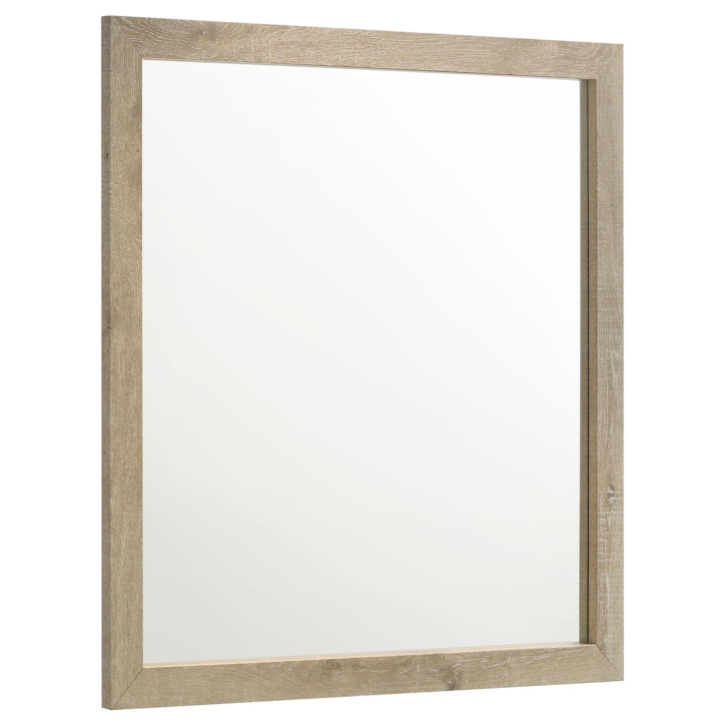 Coaster Furniture Oakglen 225104 Dresser Mirror - Weathered Oak IMAGE 1