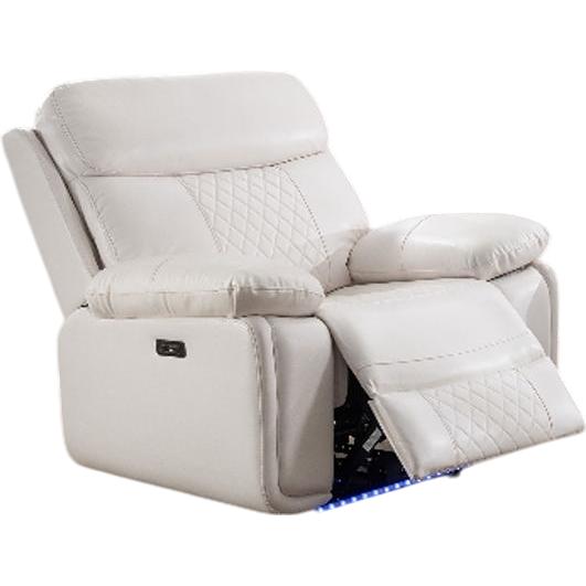 Generation Trade Artic 649122 Power Recliner - White IMAGE 1