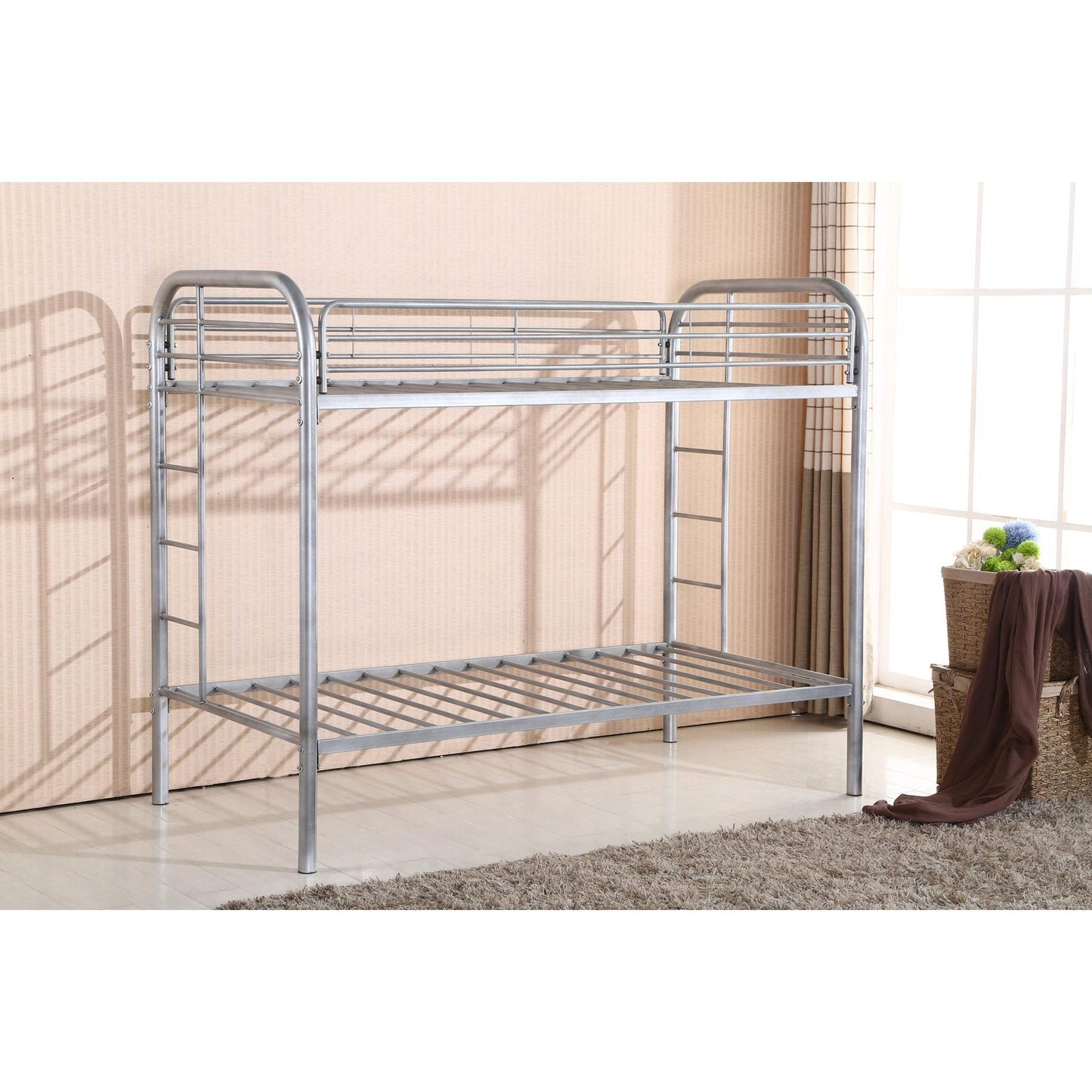 Generation Trade Allstar 223110 Bunk Bed - Pearl Silver IMAGE 1