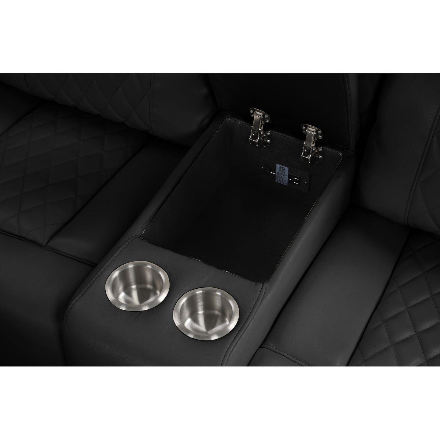 Generation Trade Bravo 650234 Sectional - Black IMAGE 4