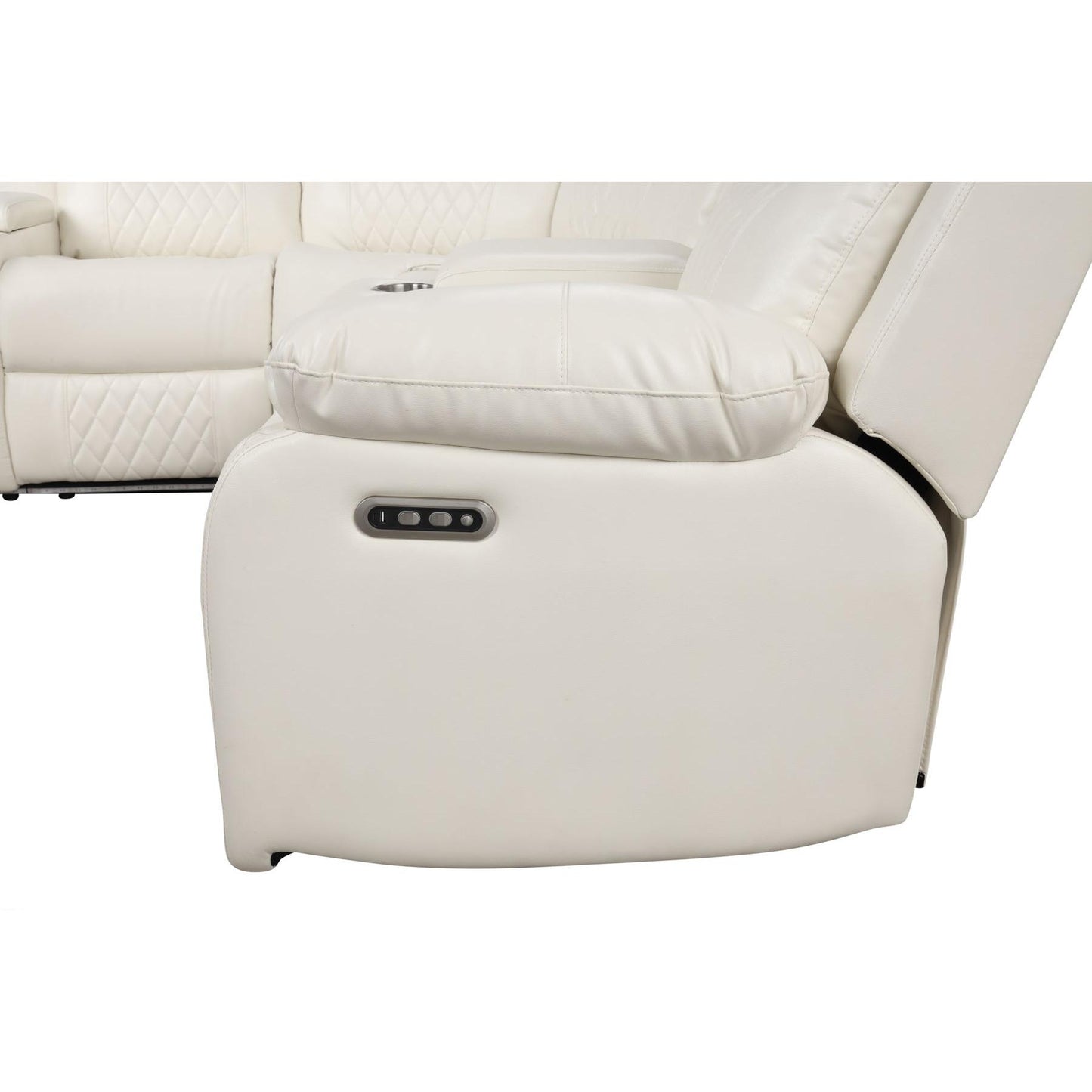 Generation Trade Bravo 650134 Sectional - White IMAGE 3