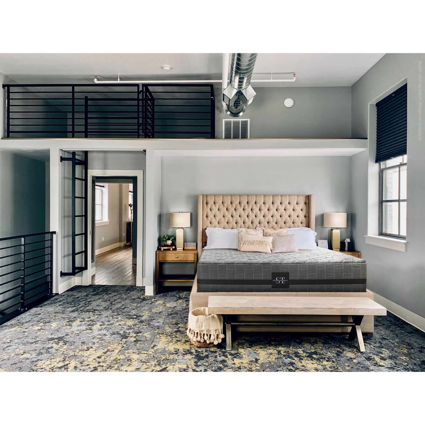 Sleeptronic Cosmic Breeze® II Luxury Firm Tight Top Mattress - Twin IMAGE 4