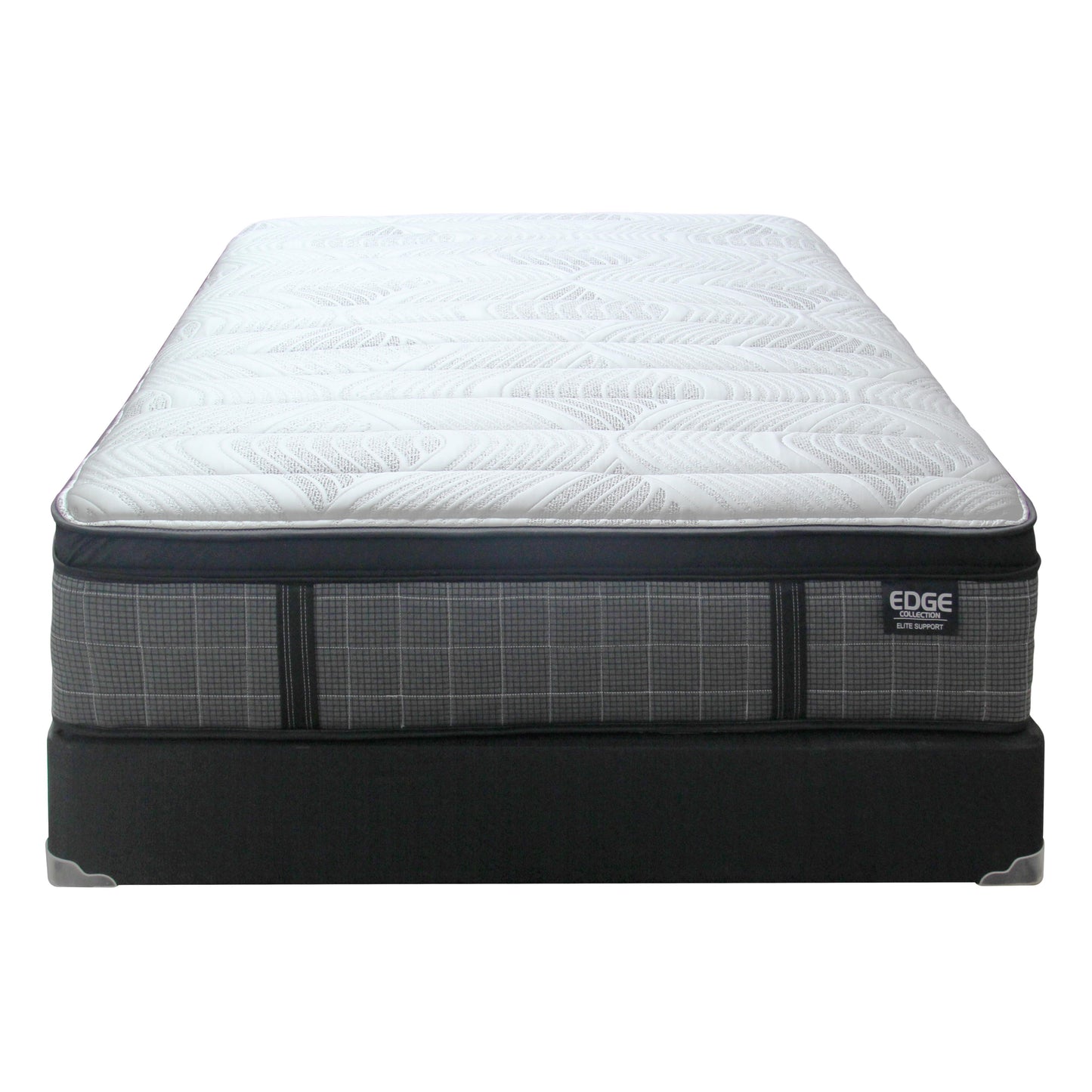 Sleeptronic Edge Elite 8100 Firm Euro Pillow Top Mattress - Twin XL IMAGE 3