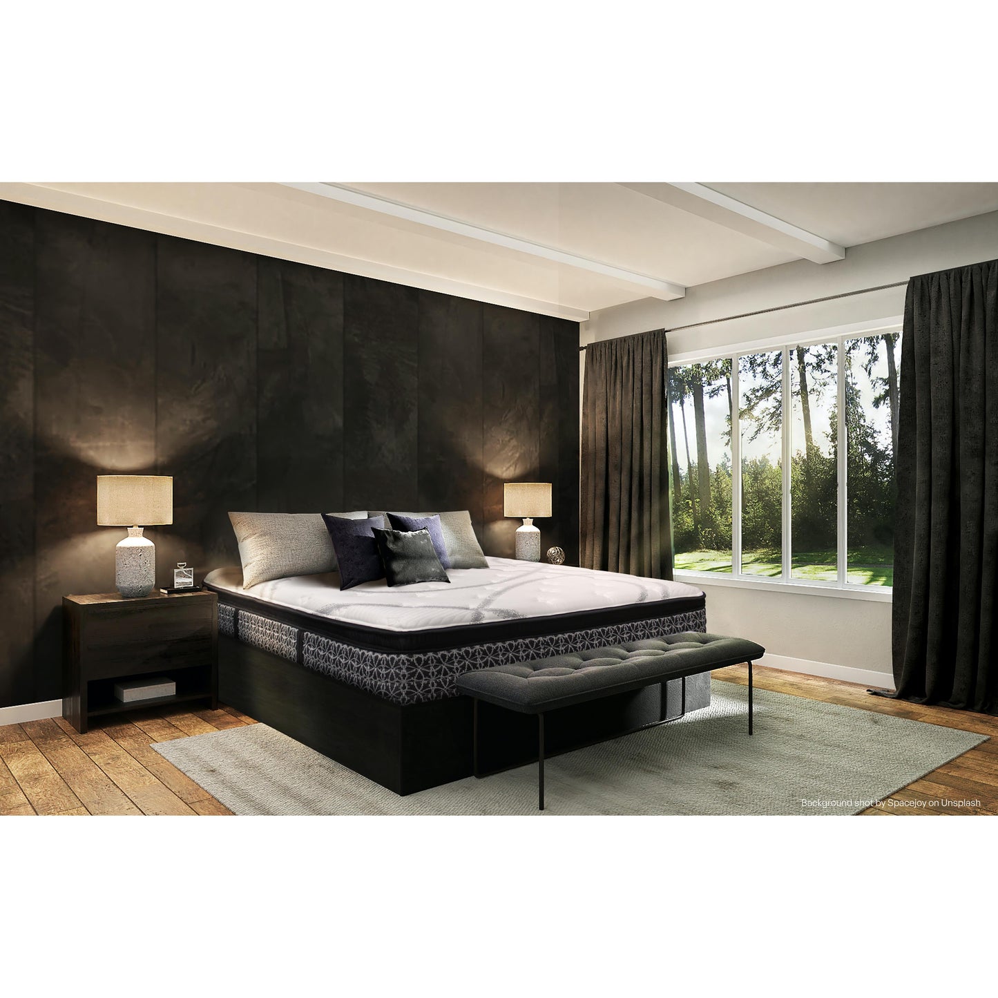 Sleeptronic Mastersleep Euro Pillow Top Mattress (King) IMAGE 4
