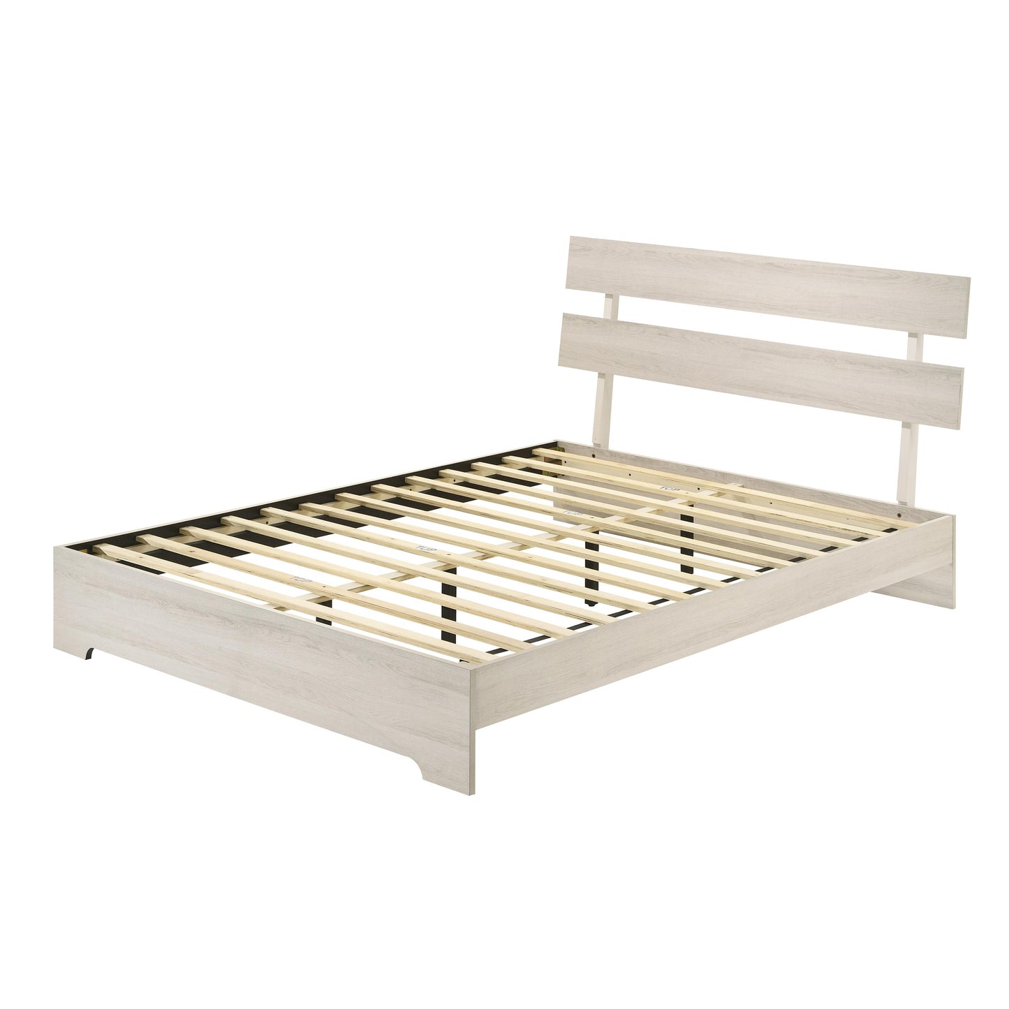 Crown Mark Atticus B6982-Q-BED Queen Bed - White IMAGE 2