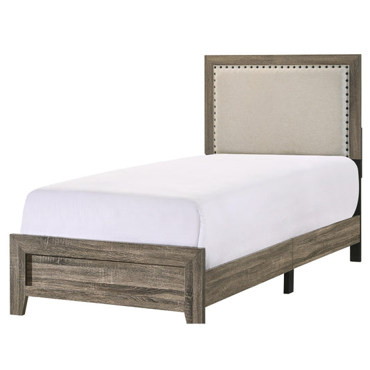 Crown Mark Millie B9205-T-BED Twin Upholstered Bed IMAGE 1