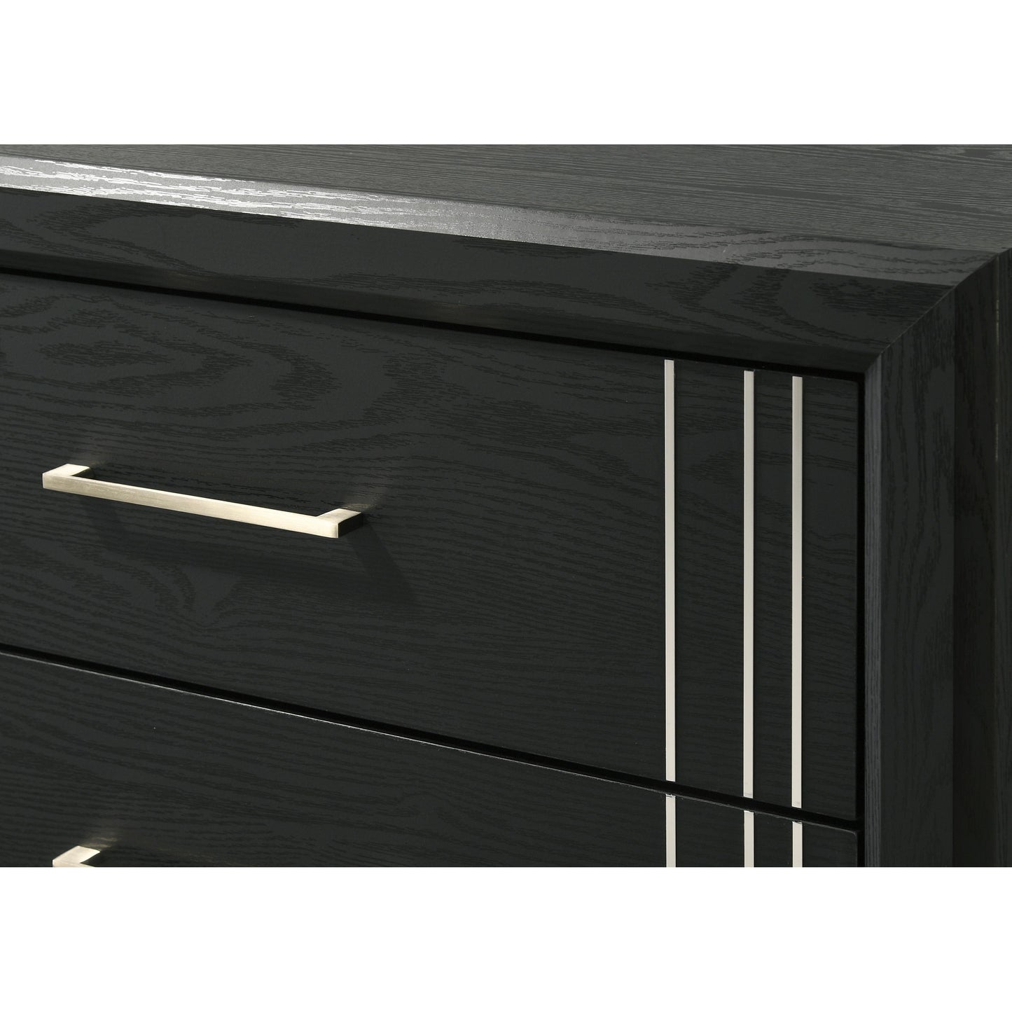 Crown Mark Charlie B9235-4 Chest - Charcoal IMAGE 3
