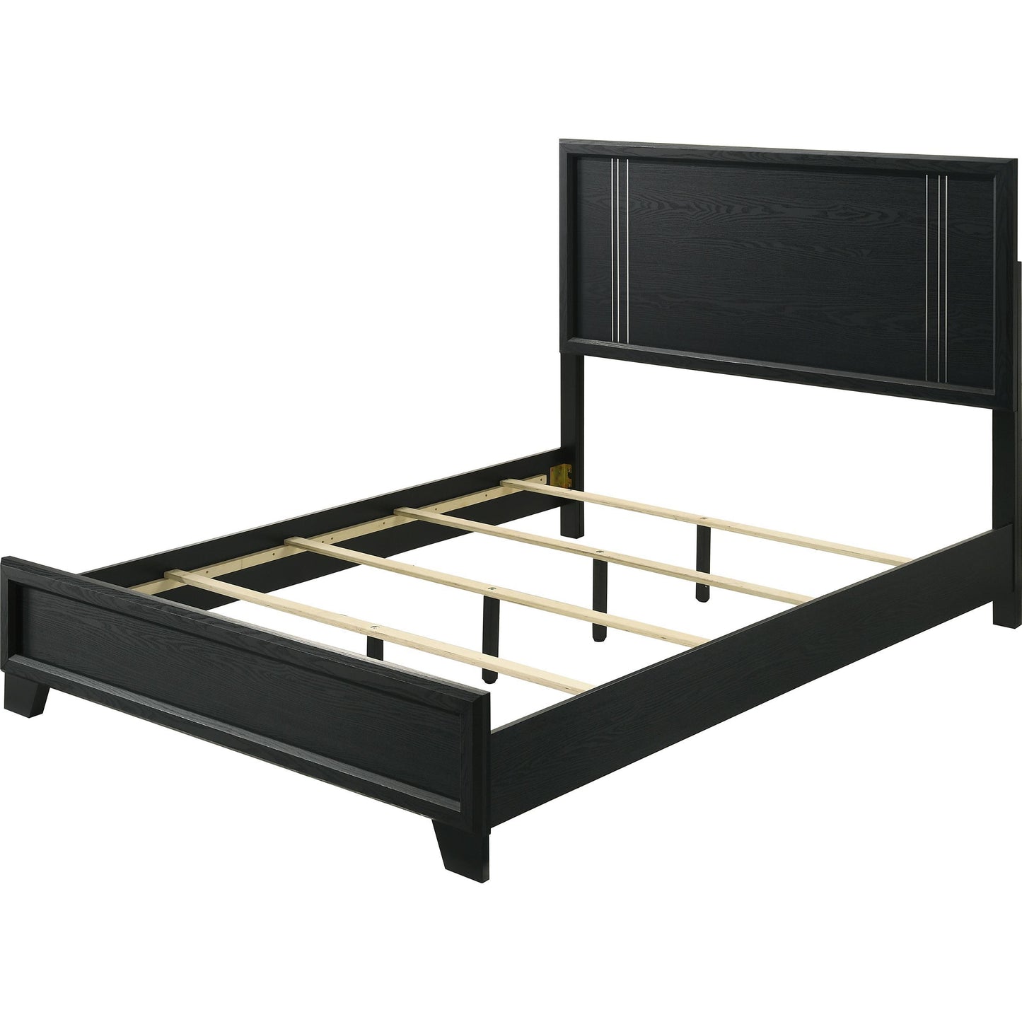 Crown Mark Charlie B9235-F Full Bed - Charcoal IMAGE 2