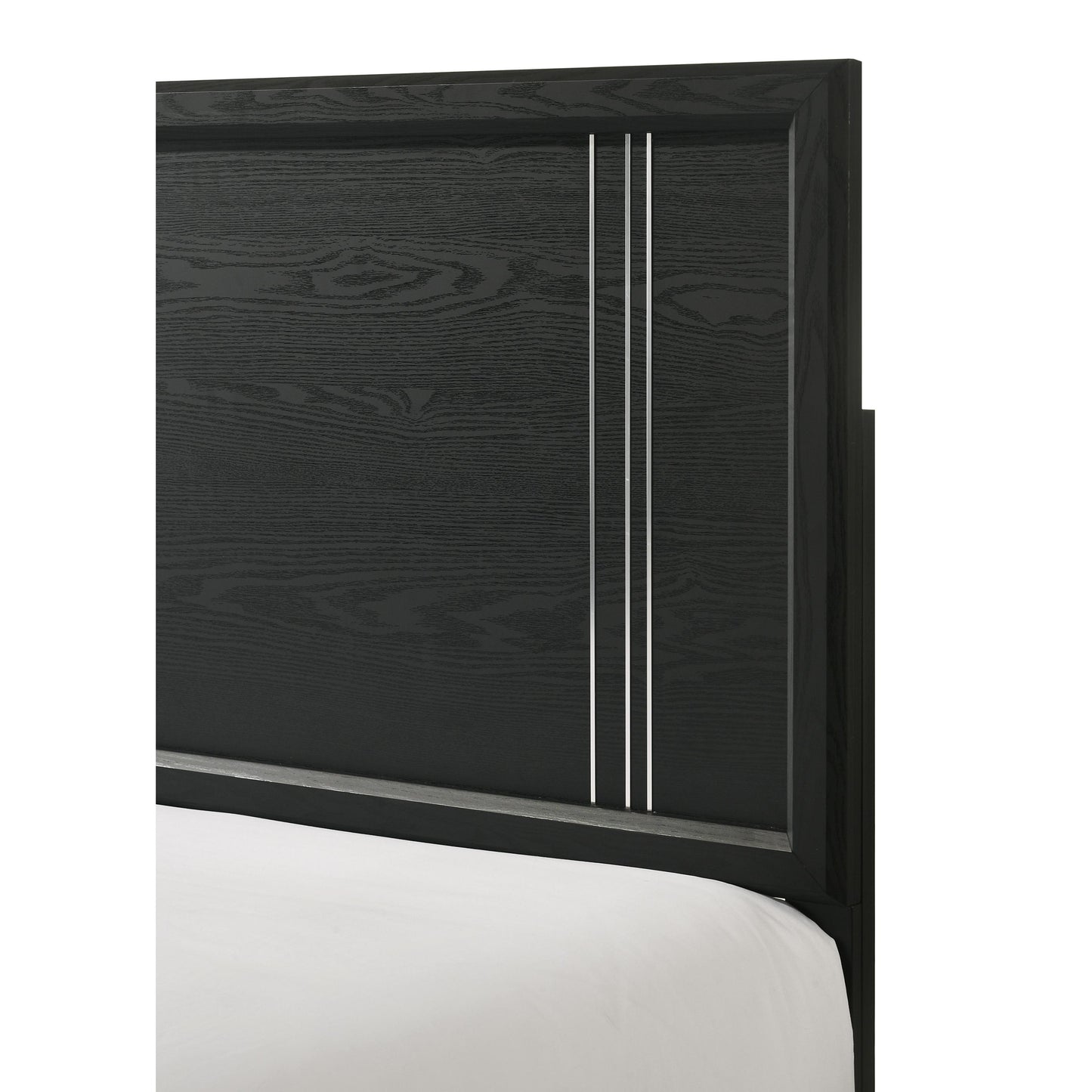 Crown Mark Charlie B9235-Q Queen Bed - Charcoal IMAGE 5