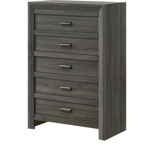 Crown Mark Valor B9335-4 Chest - Grey IMAGE 1