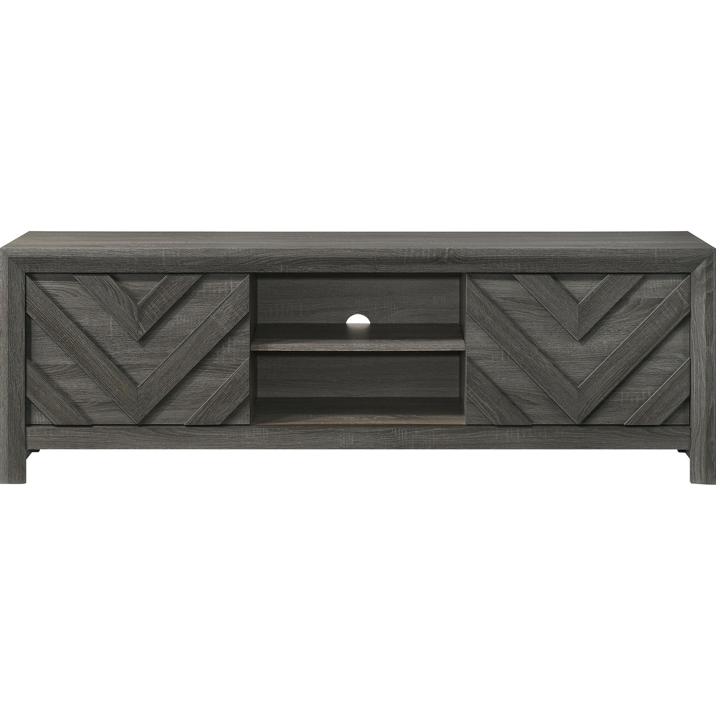 Crown Mark Valor B9335-9 TV Stand - Grey IMAGE 3