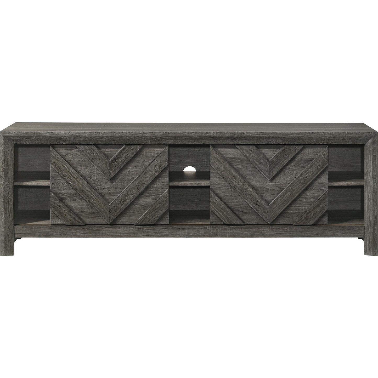 Crown Mark Valor B9335-9 TV Stand - Grey IMAGE 4
