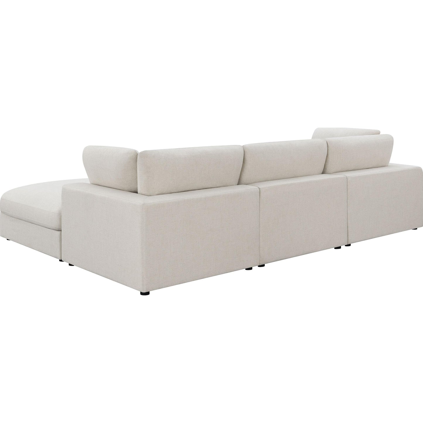 Coaster Furniture Serene 551321-SETB 4 pc Upholstered Modular Sectional - Beige IMAGE 4
