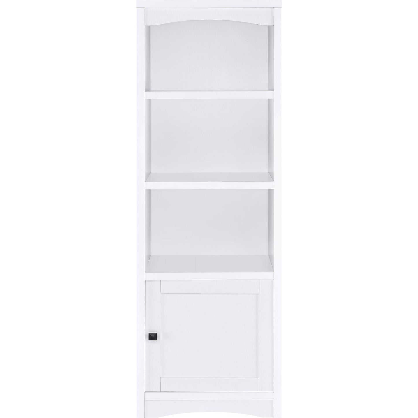 Coaster Furniture Laughlin 724114 3-shelf Engineered Wood Media Tower - White IMAGE 4