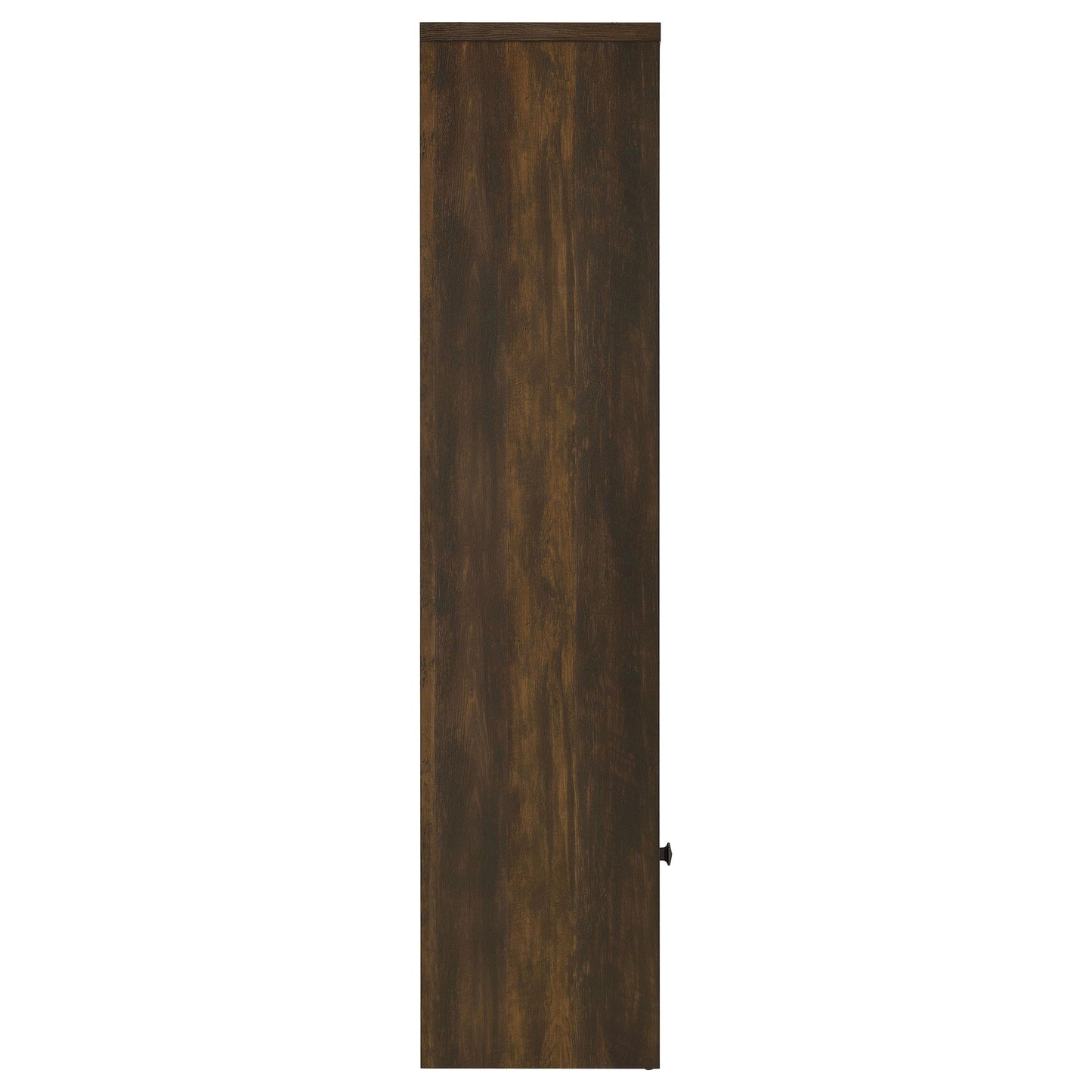 Coaster Furniture Laughlin 724124 3-shelf Engineered Wood Media Tower - Dark Pine IMAGE 10