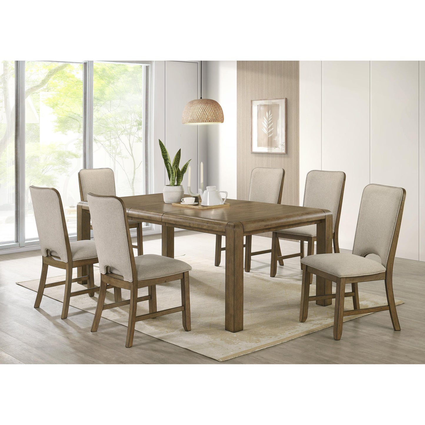 Crown Mark Jules Dining Table with Faux Marble Top 2156T-4282 IMAGE 9