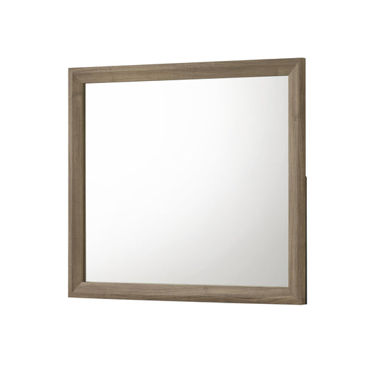 Crown Mark Valor B9332-11 Dresser Mirror - Light Brown IMAGE 1