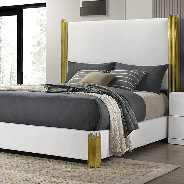 Furniture of America Beds Queen FM7271WH-Q-BED IMAGE 1