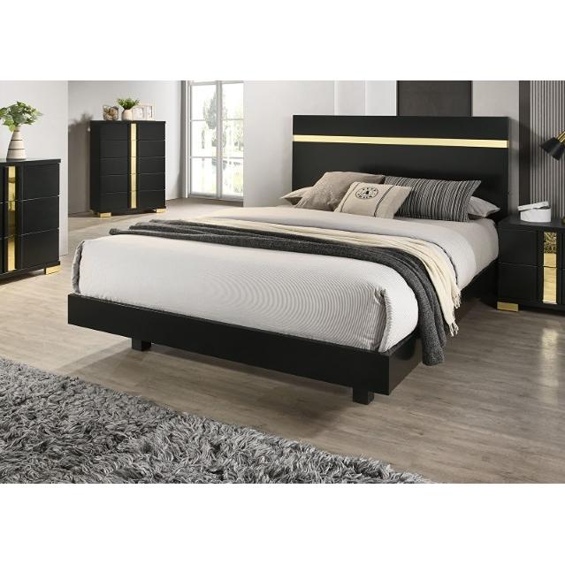 Furniture of America Beds Queen FM7217BK-Q-BED IMAGE 1