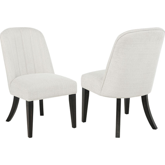 Coaster Furniture Leandro 115392 Set of 2 Upholstered Dining Side Chair - Cream IMAGE 1