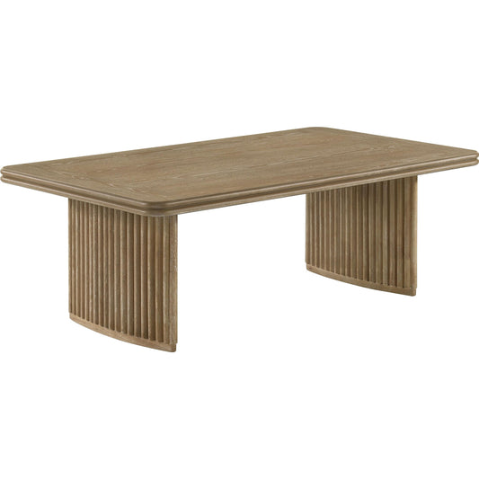 Coaster Furniture Adina 722858 Rectangular Wood Coffee Table - Distressed Light Brown IMAGE 1