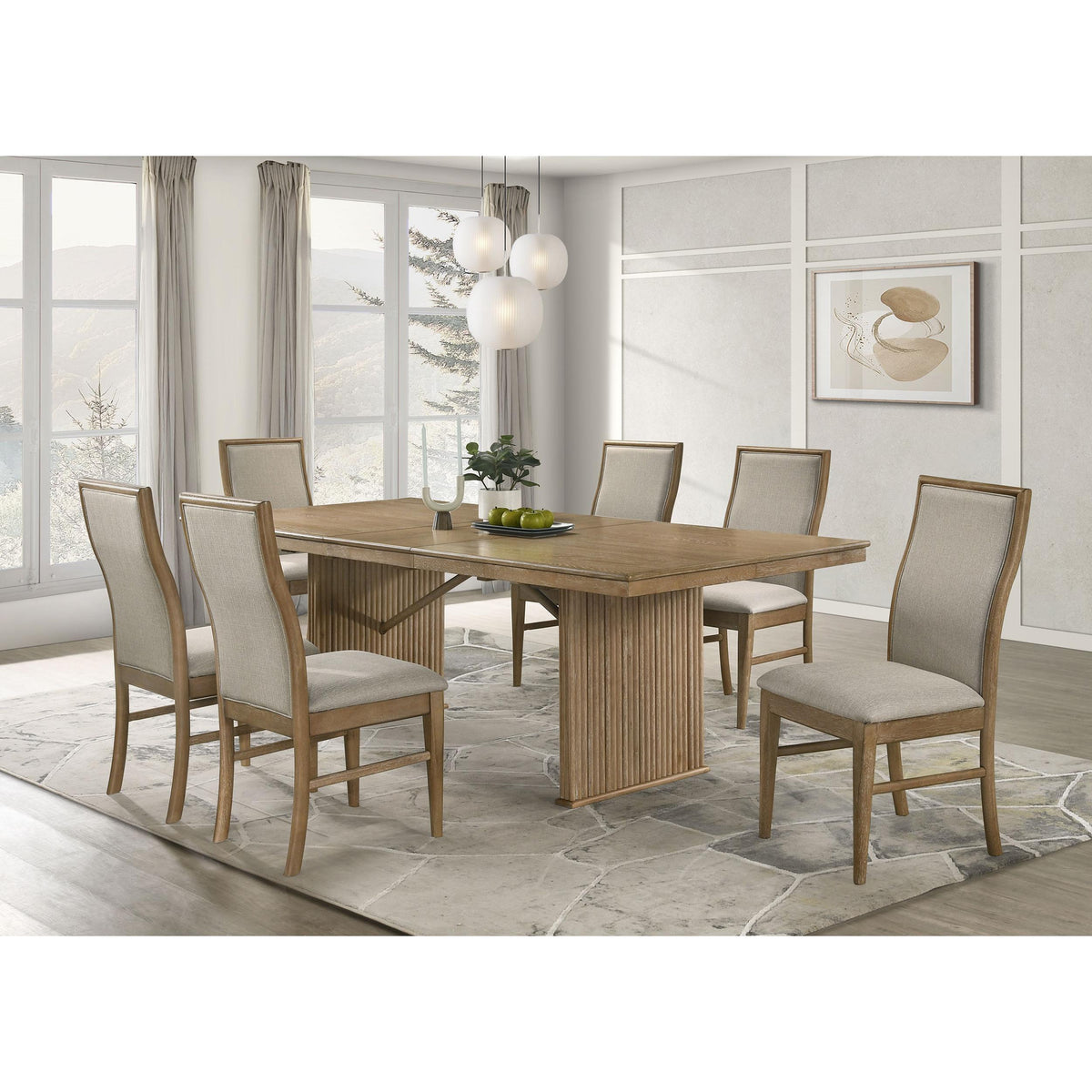 Coaster Furniture Adina 193612 Upholstered Dining Side Chair - Barley IMAGE 12