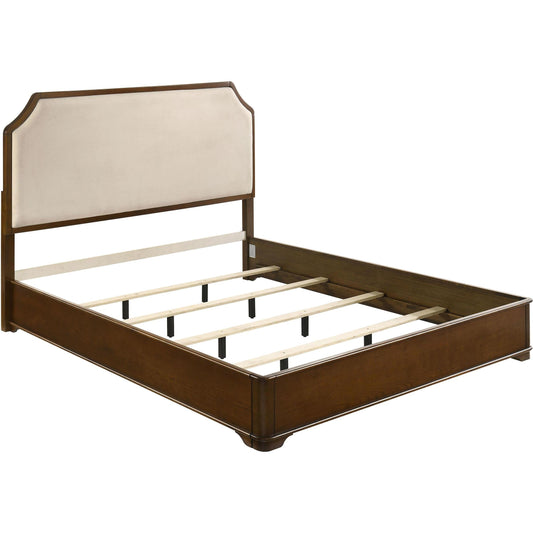Coaster Furniture Garland 205301KE 58-inch King Panel Bed - Cream/Brown Cherry IMAGE 1