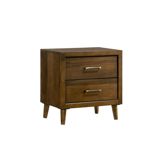 Elements International Malibu MC400NS 2-Drawer Nightstand IMAGE 1