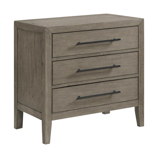Elements International Versailles Contemporary B-3690-3-NS 3-Drawer Nightstand IMAGE 1