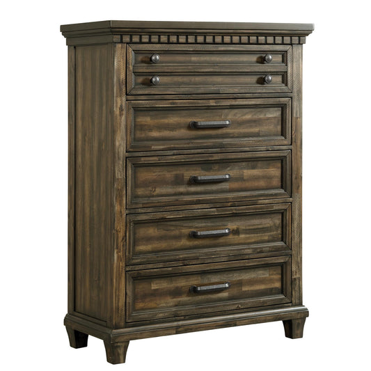 Elements International McCoy B-10530-5-CH 5-Drawer Chest IMAGE 1
