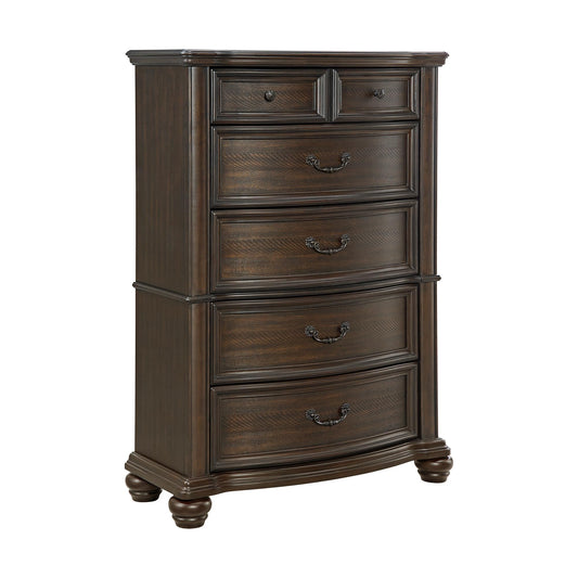 Elements International Brunswick B-13070-5-CH 5-Drawer Chest IMAGE 1