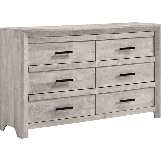 Elements International Eleanor EL700DRZS 6-Drawer Dresser IMAGE 1