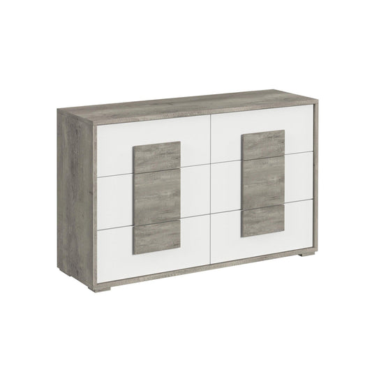Elements International San Matteo B-16010-7-DR 6-Drawer Dresser IMAGE 1
