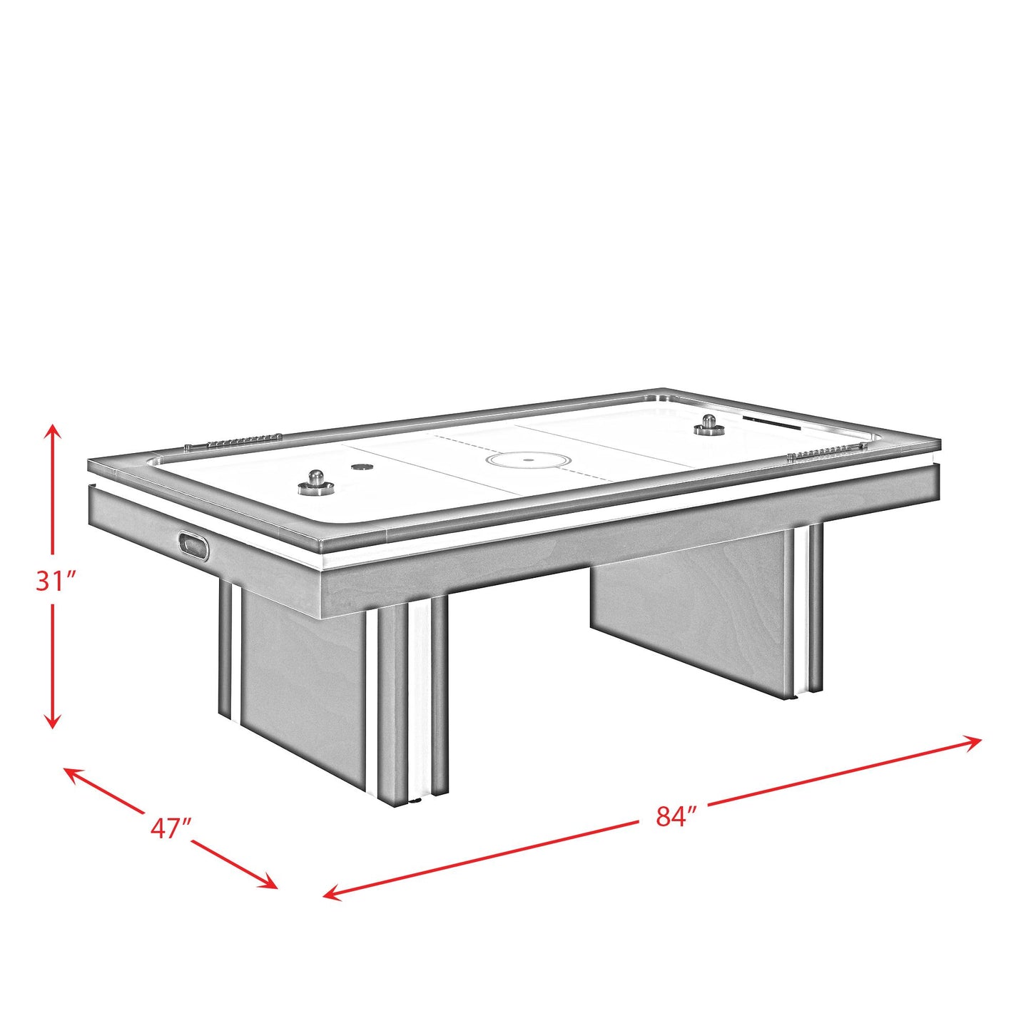 Elements International Cloud GTCD100HT Air Hockey Table IMAGE 14